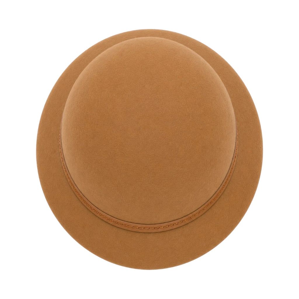 Hawaiian Hats Women's Brown Wool Felt Cloche Hat