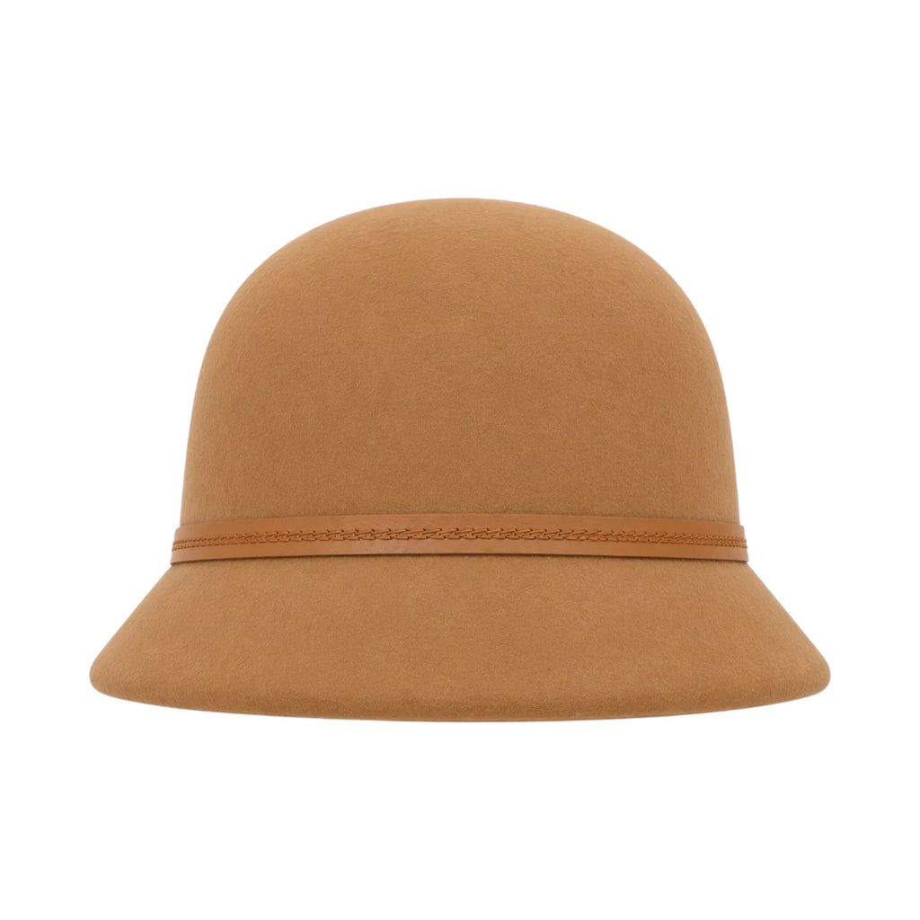Hawaiian Hats Women's Brown Wool Felt Cloche Hat