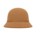 Hawaiian Hats Women's Brown Wool Felt Cloche Hat