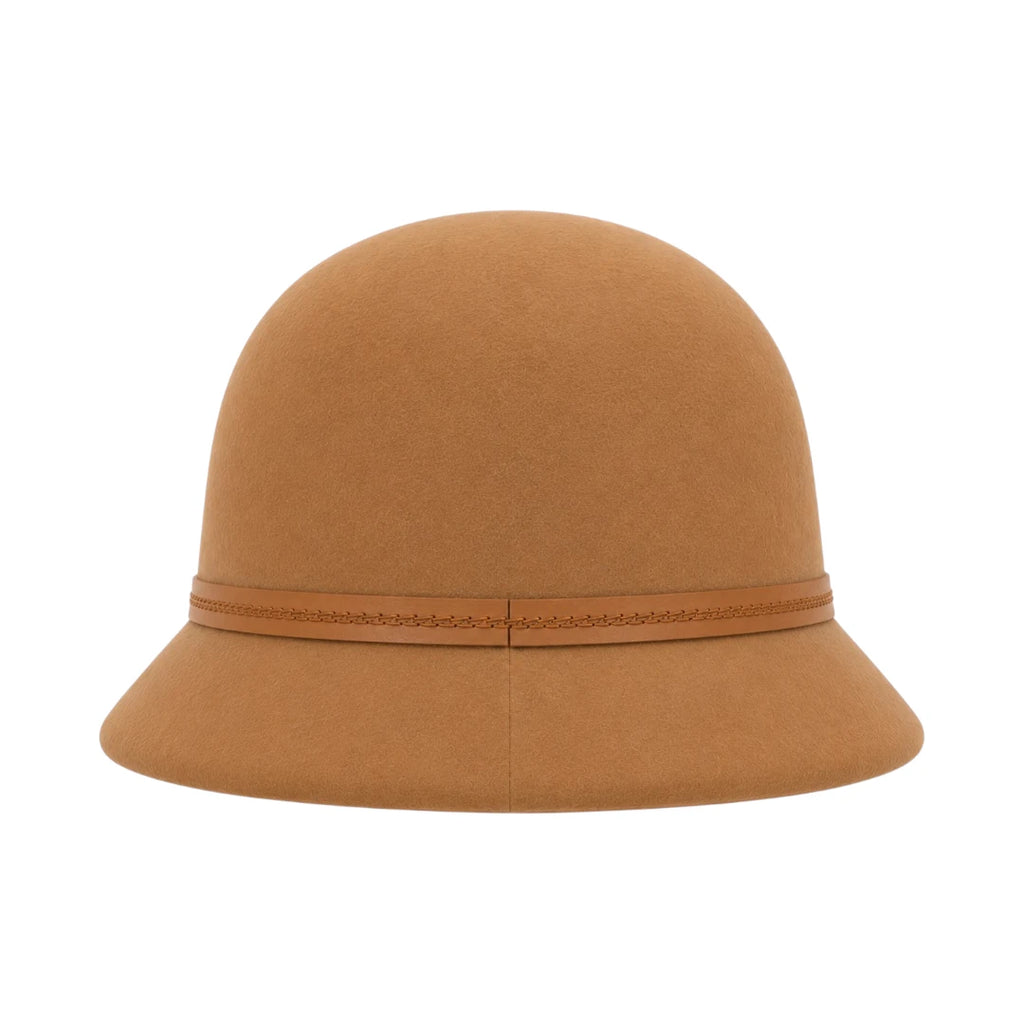 Hawaiian Hats Women's Brown Wool Felt Cloche Hat