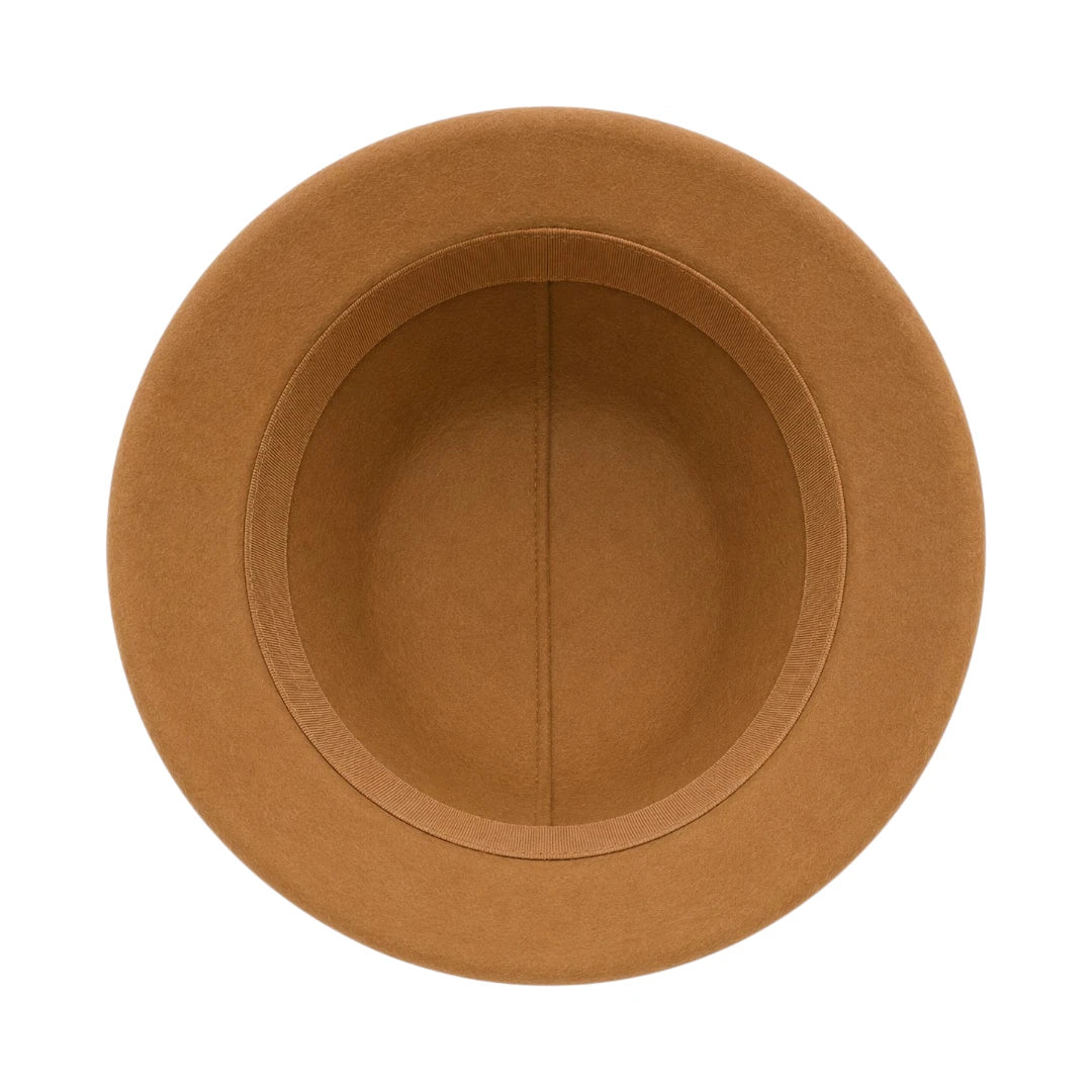 Hawaiian Hats Women's Brown Wool Felt Cloche Hat